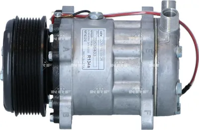 Immagine prodotto di Compressore aria condizionata con puleggia a cinghia multipla 119mm NRF per NEWHOLLAND