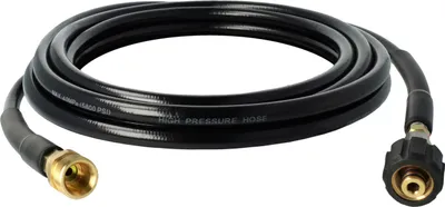 Produktbild von vhbw 5 m Verlängerungsschlauch kompatibel mit Kärcher K 2.00 plus, K 2.01, G 7.10 M, K2 Hochdruckreiniger mit M22 x 1,5 Gewindeanschluss Schwarz
