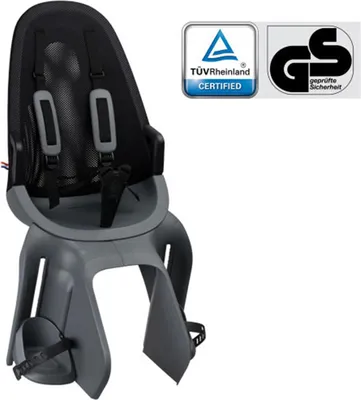 Produktbild von Widek Kindersitz QIBBEL AIR, Gepäckträgermontage, sparkling silver