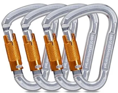 Produktbild von Aluminium-Karabinerhaken für Bergsteigen und Abseilen - 7075 Aluminium