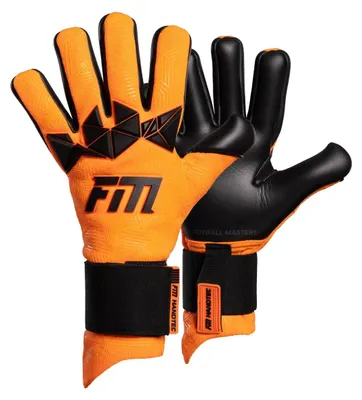 Immagine prodotto di Football Masters Invictus X PRO Pomarańczowy fluorescencyjny guanti da portiere taglia 10