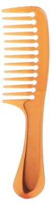 Produktbild von Entwirrungskamm, Frisurkamm, professionell, hochtemperaturbeständig, feine Handwerkskunst, doppelter Verwendungszweck für