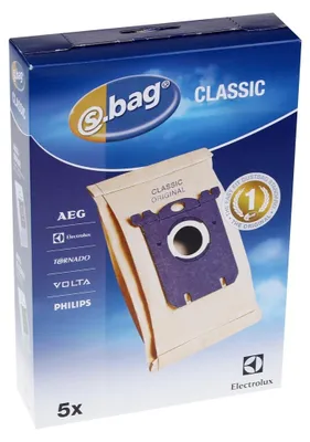 A box of Electrolux E200S Classic vacuum cleaner bags.