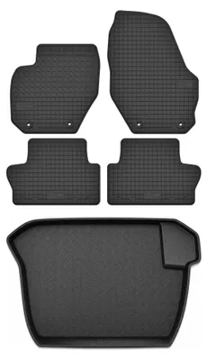 Immagine prodotto di Tappetini gomma SolidTread + bagagliaio per Volvo S60 II 2010-2018 5 pezzi