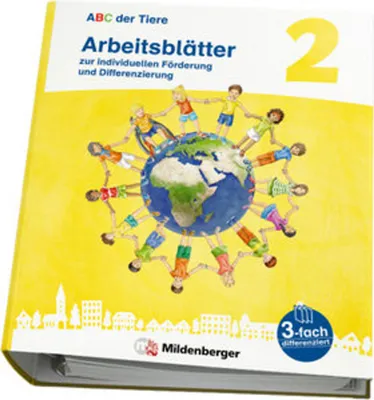 Obrázok produktu pre ABC der Tiere 2 Neubearbeitung - Arbeitsblätter zur individuellen Förderung und Differenzierung