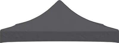 Image de vidaXL Tente de réception 3x3 m Anthracite