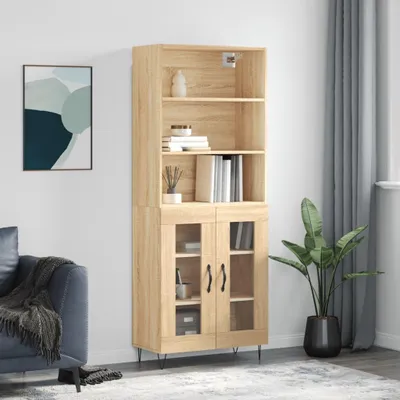 Zdjęcie produktu dla vidaXL Deska wysoka dąb sonoma 69,5x34x180 cm Materiał drewnopochodny