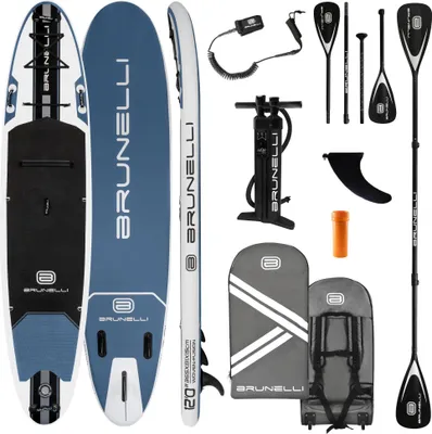 Obrázok produktu pre BRUNELLI 12.0 Woven X Fusion Double Layer iSUP Board Stand Up Paddle Set 365cm modrá
