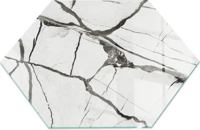 Produktbild von Glasbodenplatte für H 40 cm – Kaminofen – Kaminplatte Glas – Schutzglas – Funkenschutzplatte –Glasbodenplatte Feuerfeste – Hitzeschutzplatte – Bodenschutz aus Glas – Marmoradernmuster
