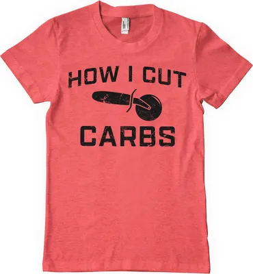 Produktbild von Pizza Slicer T-Shirt - Small - RedHeather