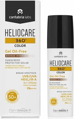 Immagine prodotto di Heliocare 360 Gel Oil Free Bronze Intensive Spf50 50ml