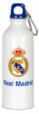 Zdjęcie produktu dla Real Madryt Aluminiowy bidon sportowy dla dzieci z ustnikiem 500 ml trening / RM00006