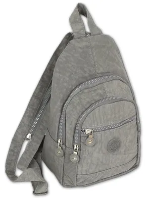 Produktbild von Bag Street City-Backpack Nylon grau 21x13x35 ORJ200K
