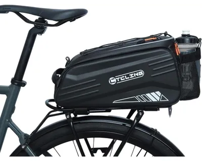 Productafbeelding van Fiets tas, bagagetas, 9 liter, waterdicht, EVA, zwart