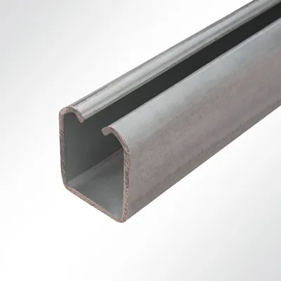 Produktbild von Lysel® Laufschiene Schiebetür Schiene verzinkt 42x54 mm Länge 2m Schiebetor Schiebetür Hallentor