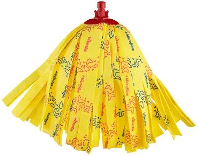 Immagine prodotto di Vileda SuperMocio Soft, mop di ricambio, con il 30% di microfibra, colore giallo