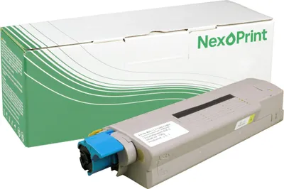 Produktbild von NexoPrint 43324421 Yellow Toner kompatibel mit Oki C5900dn C5900dTN C5900N 5500 Seiten