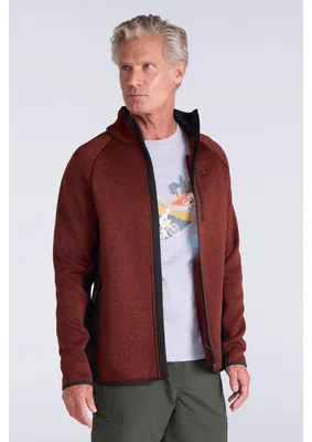 Produktbild von Mountain Warehouse - "Treston" Fleecejacke Durchgehender Reißverschluss für Herren MW319 (XS) (Rostfarben)