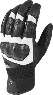 Produktbild von DIFI Rallye Air 2 perforierte Motorrad Handschuhe, schwarz/weiß, M