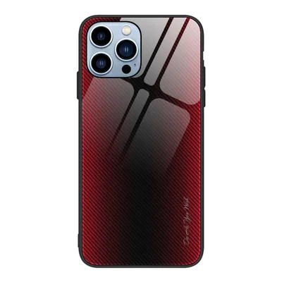 Productafbeelding van König Design hoesje, compatibel met Apple iPhone 14 Pro Max, plastic, zachte telefoonhoesje - telefoonhoesje, rood