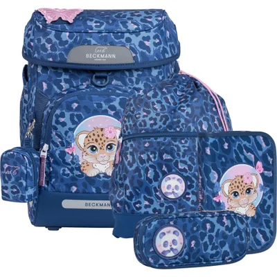Produktbild von Beckmann Plus Air - 6-tlg. Schulranzenset - Cheeta