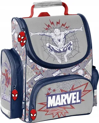 Produktbild von Schulrucksack Mädchen Jungen Motiv SPIDERMAN 5 T Set Rucksack, Federmäppchen, Schuhbeutel, Trinkflasche, Frühstückstasche Mega-Set Paso