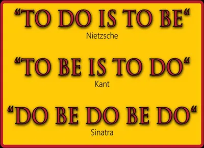 Produktbild von vianmo Holzschild 30x40 cm To do is to be Nietzsche