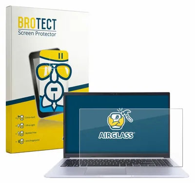 Produktbild von BROTECT Schutzglas für ASUS Vivobook 15 X1502ZA Schutzfolie Panzer Folie Glas Display Schutz klar