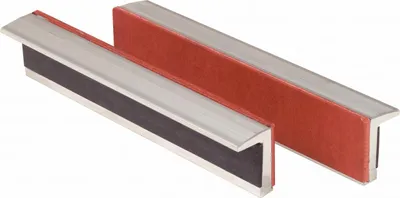 Produktbild von KS Tools Alu-Schraubstock-Schonbacken,Gummibesatz,175 mm