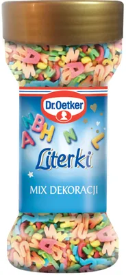 Obrázek produktu pro Dr. Oetker Cukrové písmenka na zdobení 40 g