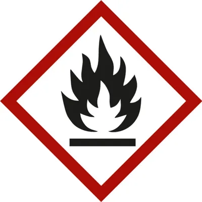 Produktbild von Gefahrstoffsymbol Flamme, Typ: 03021