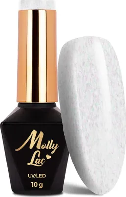 Obrázok produktu pre MollyLac Bavlna Sweater Svetlosivý hybridný lak na nechty, 10 g, č. 717