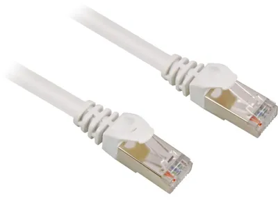 Produktbild von Sharkoon Patchkabel RJ45 Cat.6 SFTP weiss - Netzwerk - Cat 6 - - 6 - - Cat - Kabel - Netzwerk