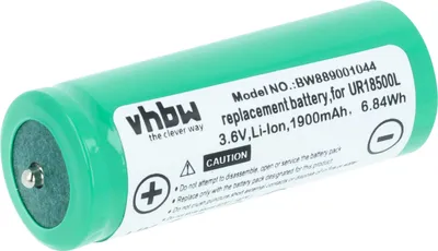 Produktbild von vhbw Akku kompatibel mit Braun 795CC-3, 9565, 797CC-7, 9781, 9782, 799CC-6, 9566, 9585, 799CC-7, 9595, 790CC-6, 790CC-7, 9785 (1900mAh, 3,6V, Li-Ion)