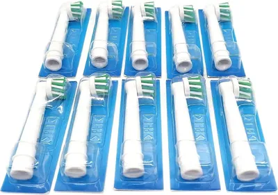 Produktbild von Oral-B Pro Cross Action Aufsteckbürsten 10er-Pack (weiß)
