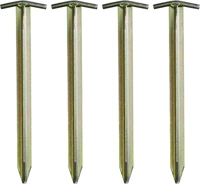Produktbild von CAMPAIR T-Profil Zelt-Heringe 4er Set Heringe Camping Outddor Zeltheringe