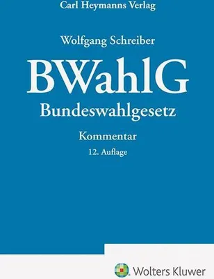 Obrázok produktu pre BWahlG - Kommentar