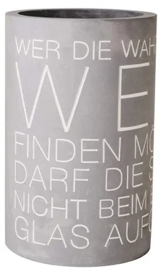 Imagen del producto de Elzusha - Enfriador de vino de diseño, "Verdad en el vino"