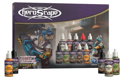 Zdjęcie produktu dla Zestaw startowy Heroscape Army Painter - akcesoria do malowania figurek - wersja angielska