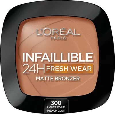 Produktbild von L'Oréal Paris Soft Matte Bronzer 300 light Medium