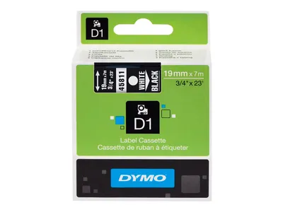 Obrázek produktu pro S0720910 Dymo D1 19Mm Weiss-Schwarz