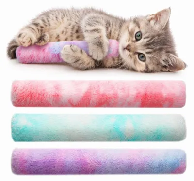 Immagine prodotto di 3 giocattoli per gatti con erba gatta, giocattolo interattivo a molla per gatti e cani, colorato