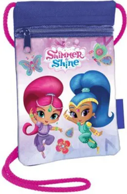 Produktbild von Shimmer and Shine Brustbeutel Kinder Geldbörse Geldbeutel Portemonnaie