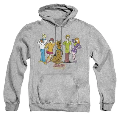 Productafbeelding van Scooby Doo - Hoodie voor heren/dames, uni model (TV37804) (XXL) (Sportieve heatherkleur)