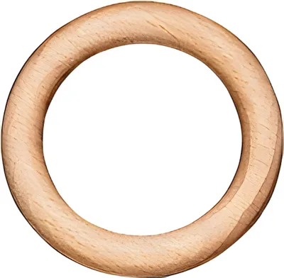 Image de KNORR prandell 218597855 Anneau en bois Ø 85 mm naturel
