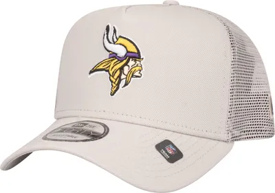 Produktbild von New Era A-Frame Mesh Trucker Cap - Minnesota Vikings stone