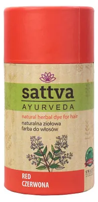 HENNA CZERWONA ECO 150 g - SATTVA (AYURVEDA)