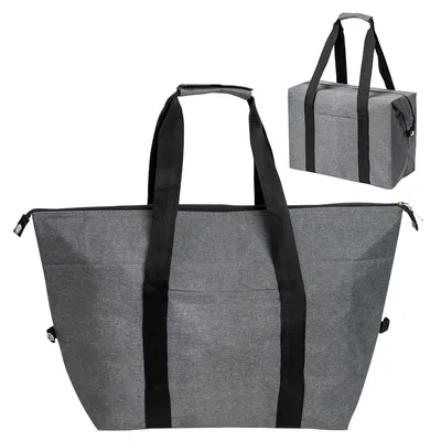 Produktbild von 20 L Faltbare Kühltasche,isolierte Thermotasche,Picknick-und Outdoor-Einkaufstasche,39×19×27 cm,hält Speisen frisch und kühl,ideal für Arbeit,Camping