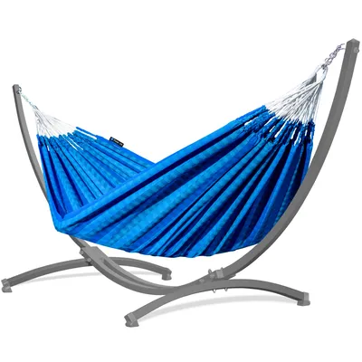 Obrázek produktu pro Potenza houpací síť s rámem Pro dvě osoby Houpací 230x160 cm I Rám 220kg