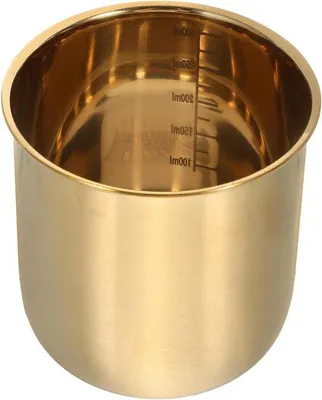 Image de Grande tasse doseuse en acier inoxydable pour le riz, les pâtes et les soupes